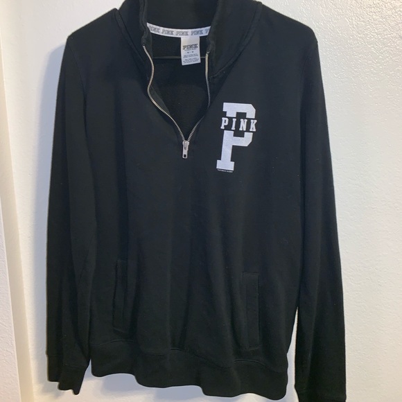 PINK quarter zip - Picture 1 of 1